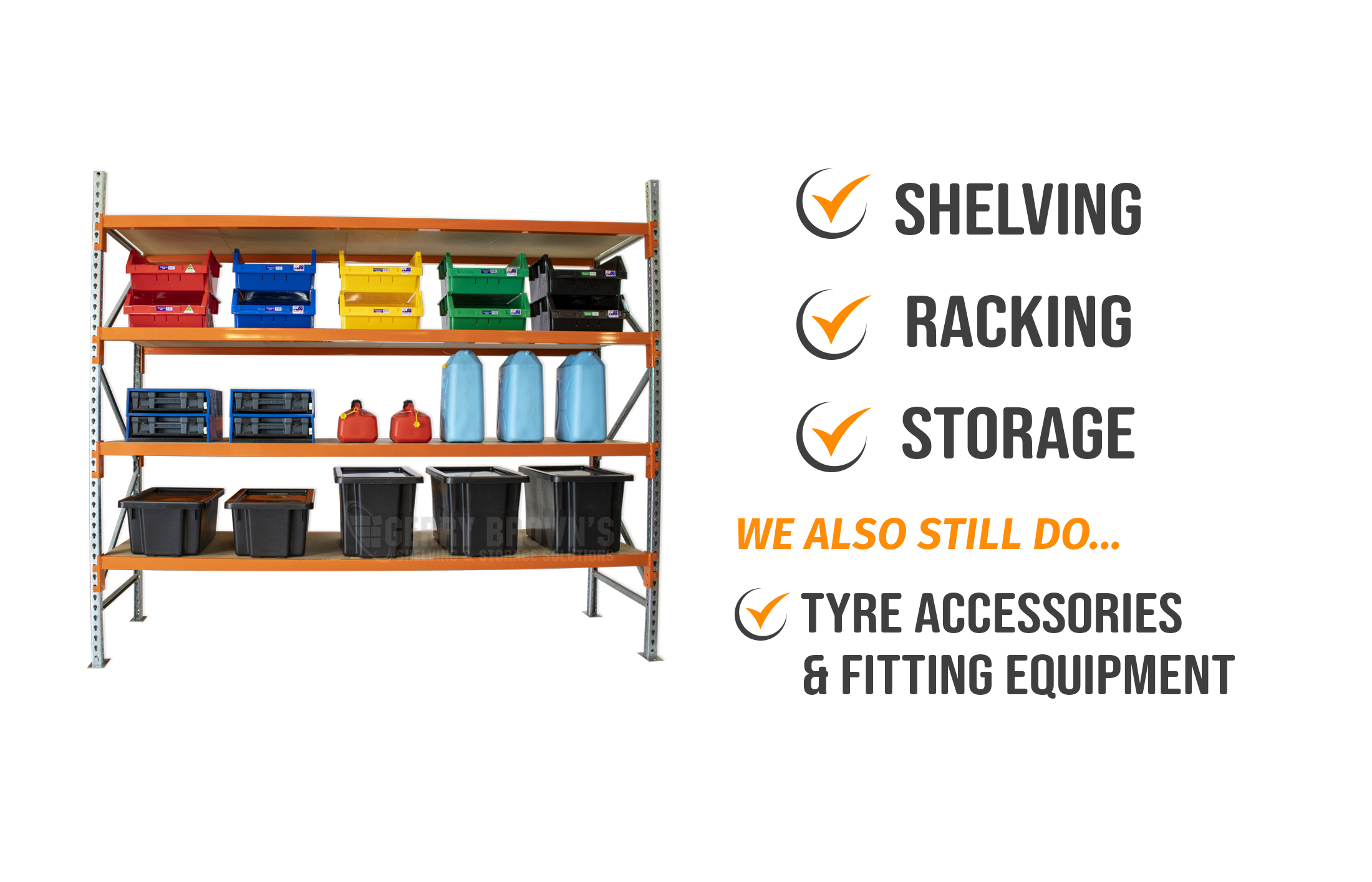 Gerry Brown's Shelving & Storage Solutions Toowoomba Spacerack