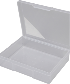 1H-029B - 1 Compt Clear Storage Box Open