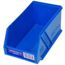 Blue 1H-061B Fischer Plastics Stor-Pak 10