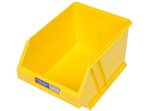Yellow 1H-063Y Fischer Plastics Stor-Pak 60