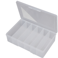 1H-095b - 6 Compt Clear Large Deep Storage Box