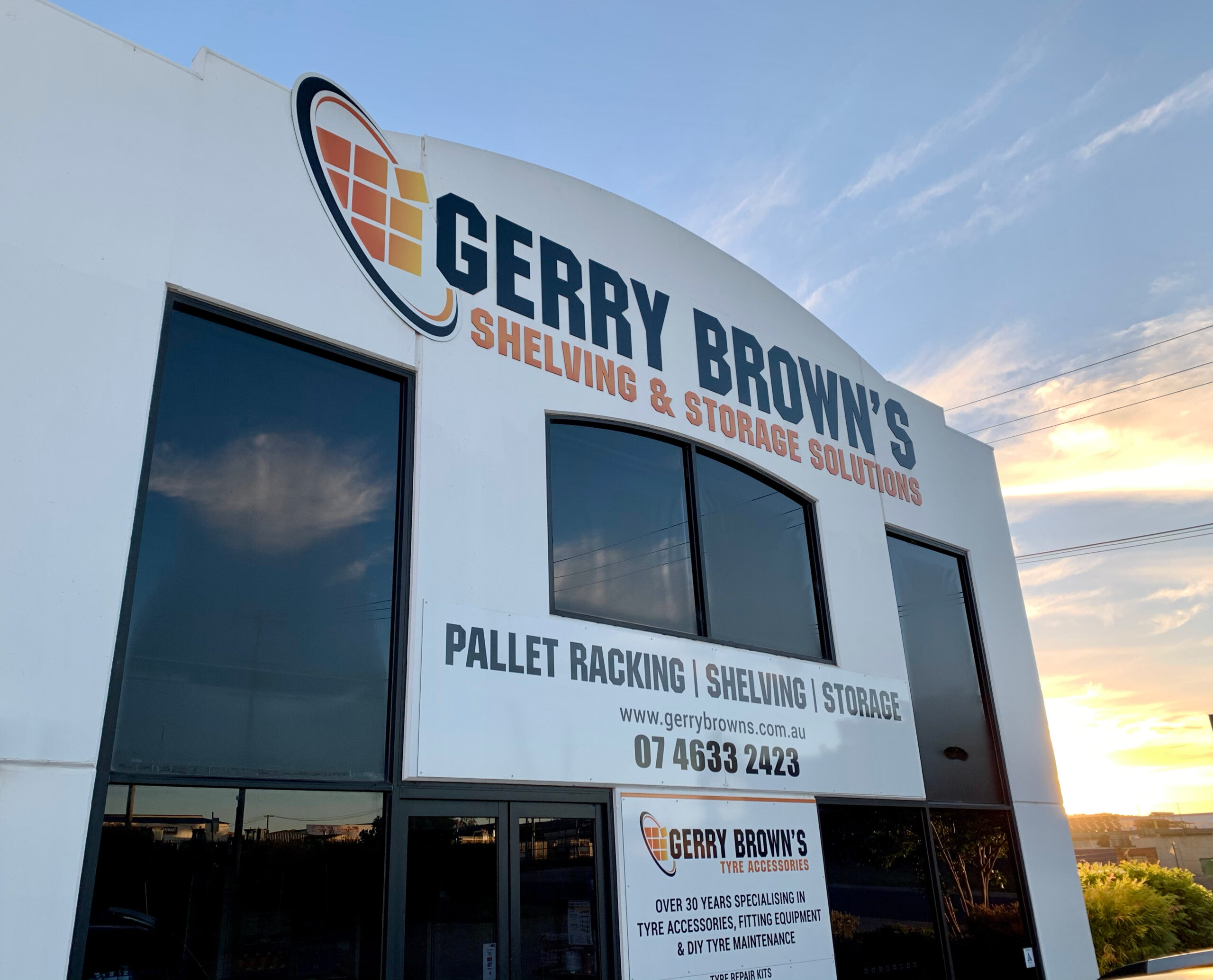 Gerry Brown's Building Front