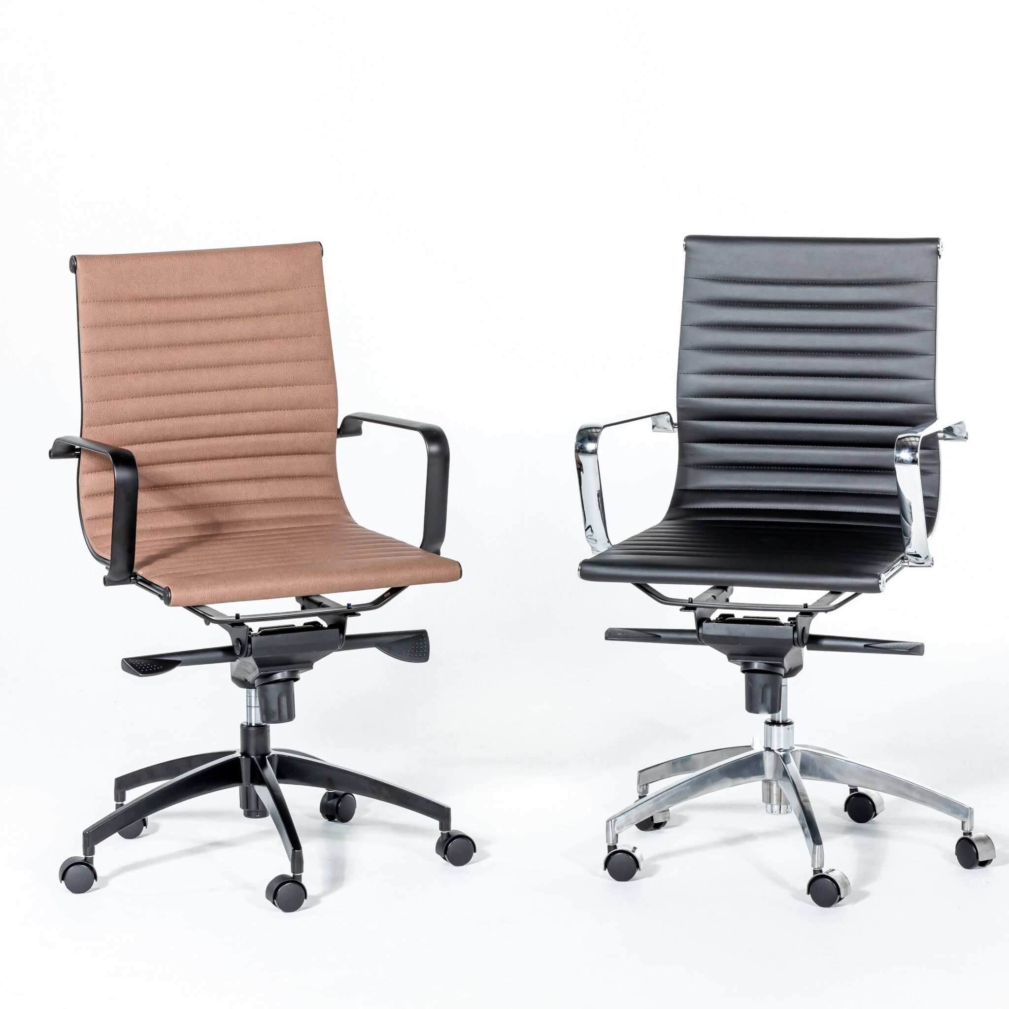 Medium Back Boardroom Chair Tan Gerry Brown's Office Furniture