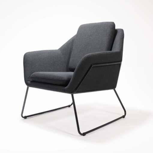Cardinal 1 Seater - Charcoal 457
