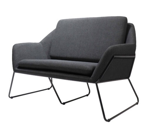 Cardinal 2 Seater - Charcoal 457