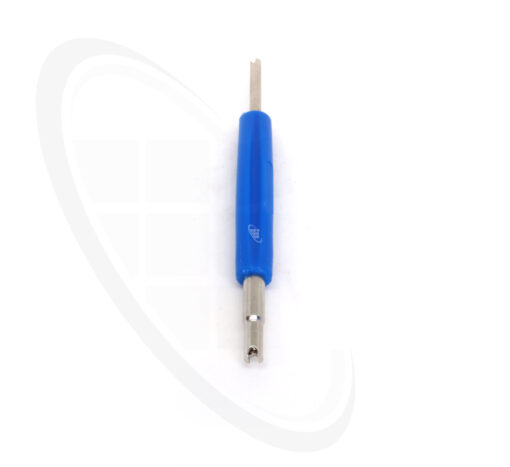 Tool Valve Screwdriver V-673B (Blue Double End)