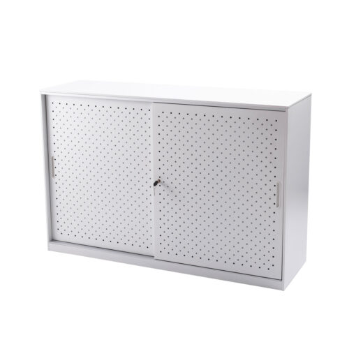 Perforated Sliding Door Cupboard