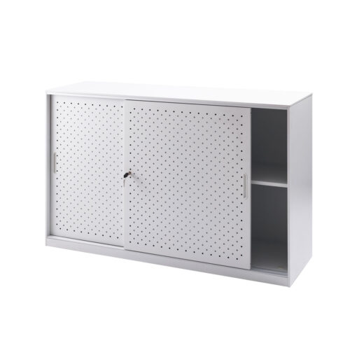 Perforated Sliding Door Cupboard