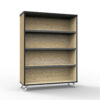 Infinity Bookcase 1200H Oak