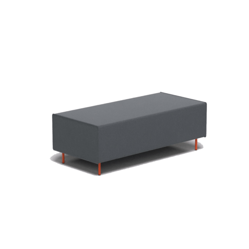 Flexi Modular Lounge Return - Charcoal Ash