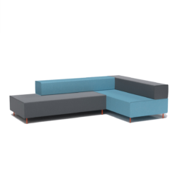 Flexi Modular Lounge Corner - one seat LB and one CA. One backrest LB and one CA