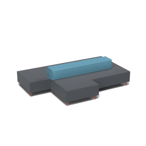 Flexi Modular Lounge Island - all CA apart from backrest LB