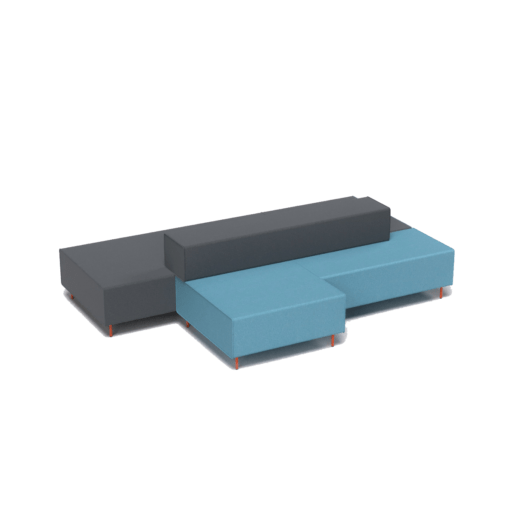 Flexi Modular Lounge Island - All CA apart from return and single seat A LB