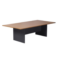 Rapid Worker Boardroom Table - 2400x1200 - Beech top