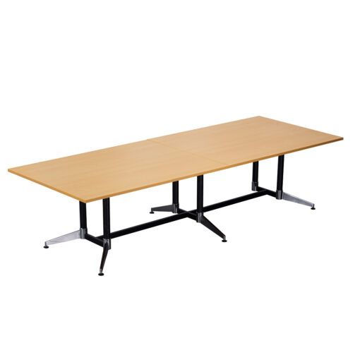 Typhoon Boardroom Table - 3200x1200 - Beech