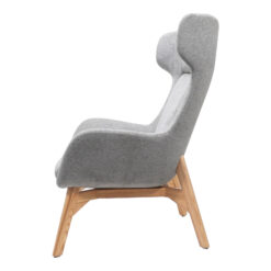 Calypso Lounge Chair - Light Grey