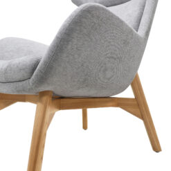 Calypso Lounge Chair - Light Grey