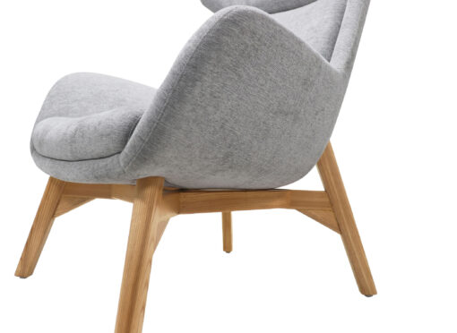 Calypso Lounge Chair - Light Grey