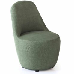 Myk Lounge Chair - Olive Green