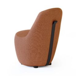 Myk Lounge Chair - Rust