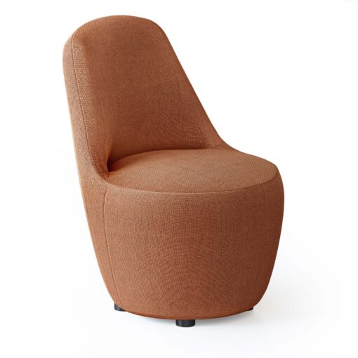 Myk Lounge Chair - Rust