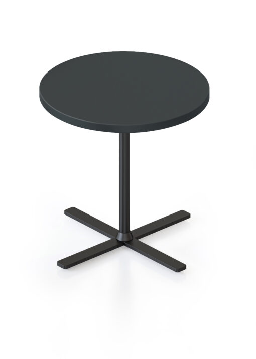 Kolo Side Table - Black top and black frame