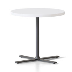 Kolo Side Table - White top and black frame