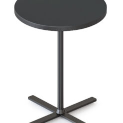 Kolo Side Table - Black top and black frame