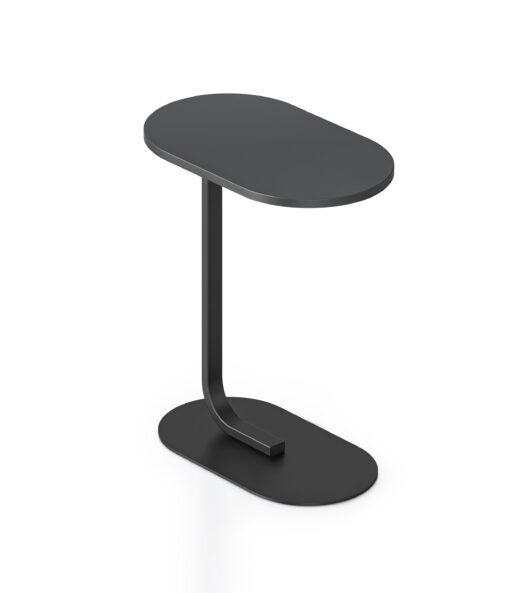 Selene Side Table - black top and black frame