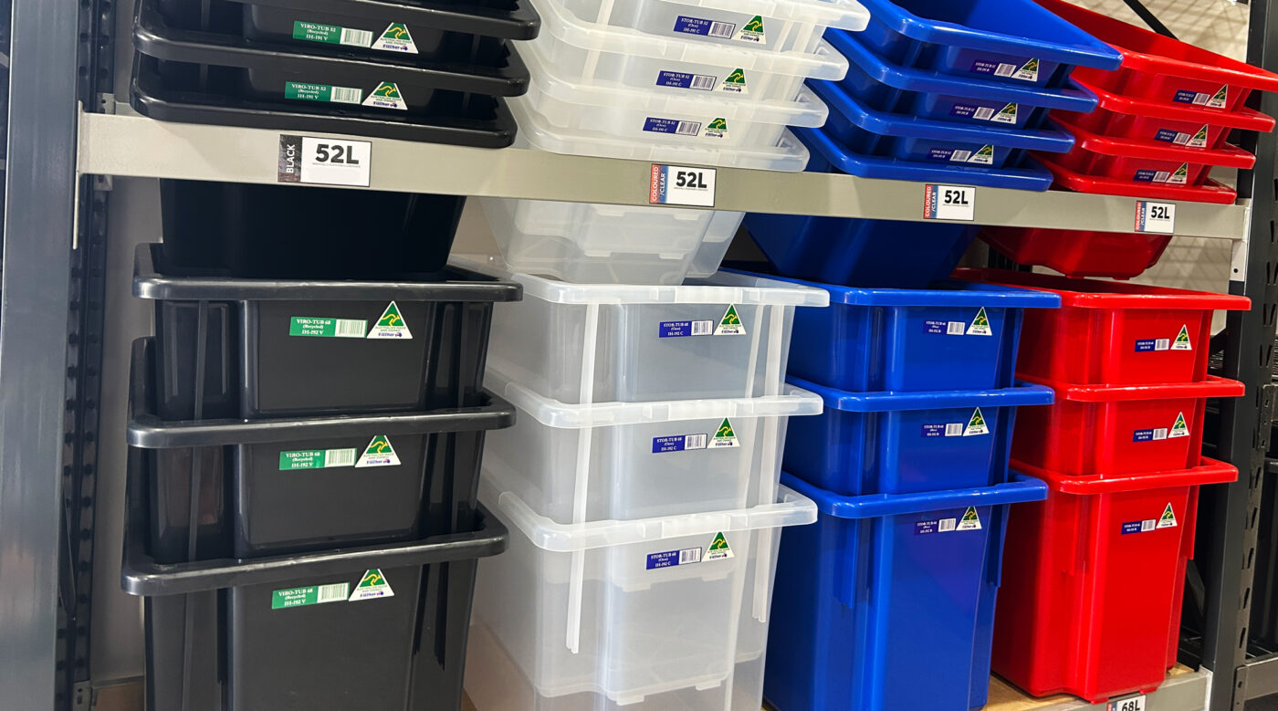 Plastic Storage - Tubs and Crates