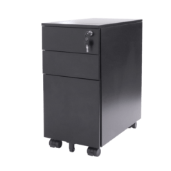 Slimline Steel Mobile Pedestal