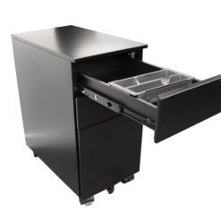 Slimline Steel Mobile Pedestal