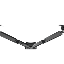Executive Dual Monitor Arm - Black