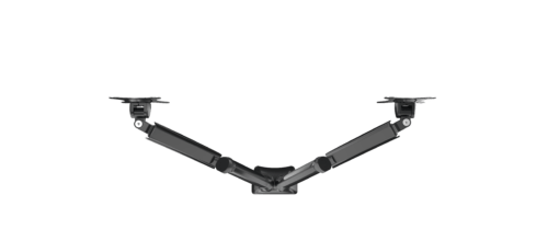 Executive Dual Monitor Arm - Black
