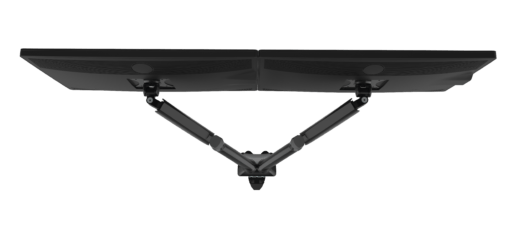 Executive Dual Monitor Arm - Black