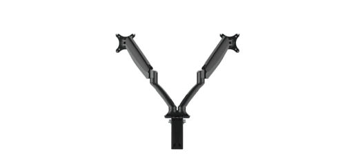 Executive Dual Monitor Arm - Black