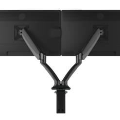 Executive Dual Monitor Arm - Black
