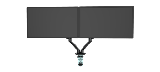 Executive Dual Monitor Arm - Black