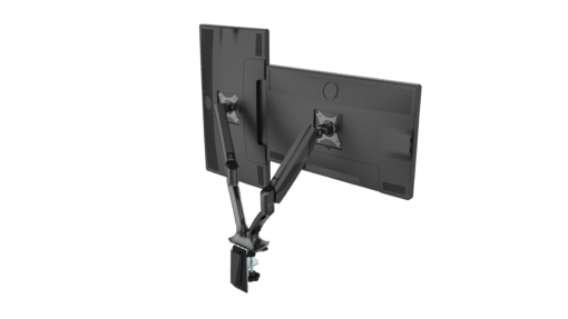 Executive Dual Monitor Arm - Black