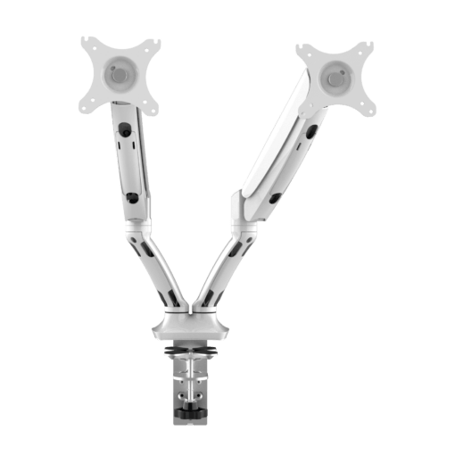 Executive Dual Monitor Arm - White