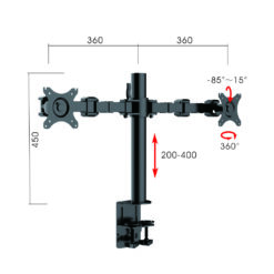 Revolve Dual Arm - Monitor Arm
