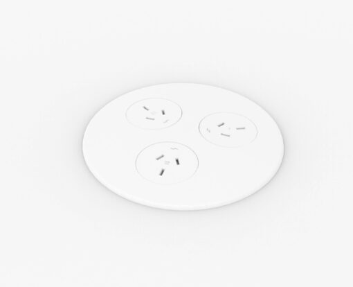 Blinky Power Pod - 3 x GPO - White