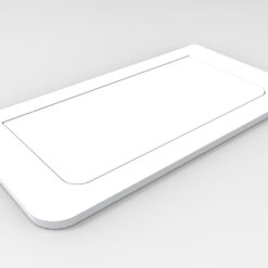 Rapid Wiring Pop-up Power In Desk Module - White