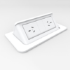 Rapid Wiring Pop-up Power In Desk Module - White