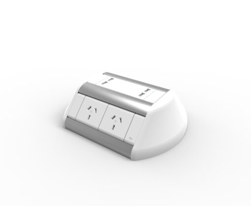 Odyssey Power Dock - 4 x GPU + 2 x USB A + 2 x USB C - White