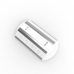 Odyssey Power Dock - 8 x GPU + 2 x USB A + 2 x USB C - White
