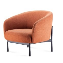 Cosmos Single Seat Lounge - Rust