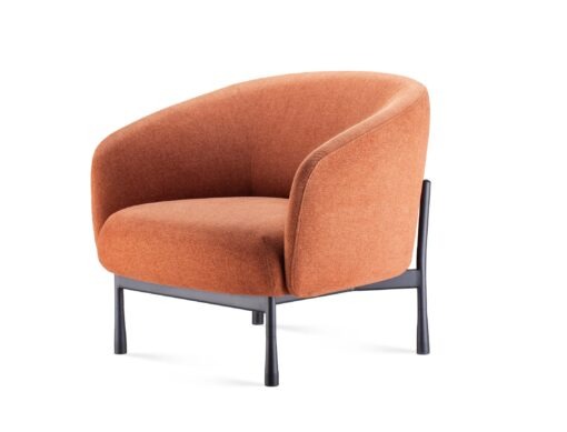 Cosmos Single Seat Lounge - Rust