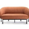 Cosmos Two Seat Lounge - Rust