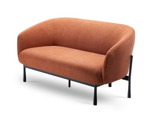 Cosmos Two Seat Lounge - Rust